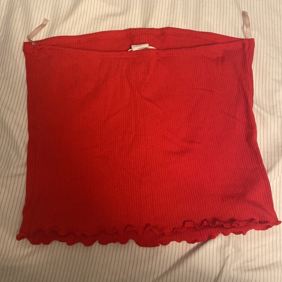 Red Tube Top - Picture 2 of 2
